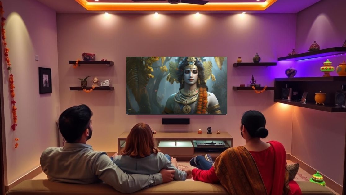 Celebrate Janmasthami perfectly with Mini LED TV