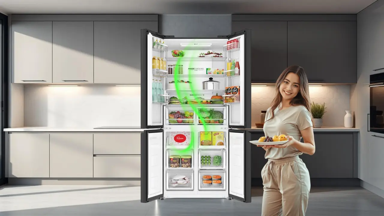 Deo Fresh technology in refrigerator