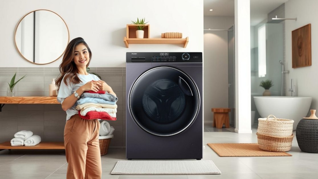 Dry your clothes during monsoon with this washing machine