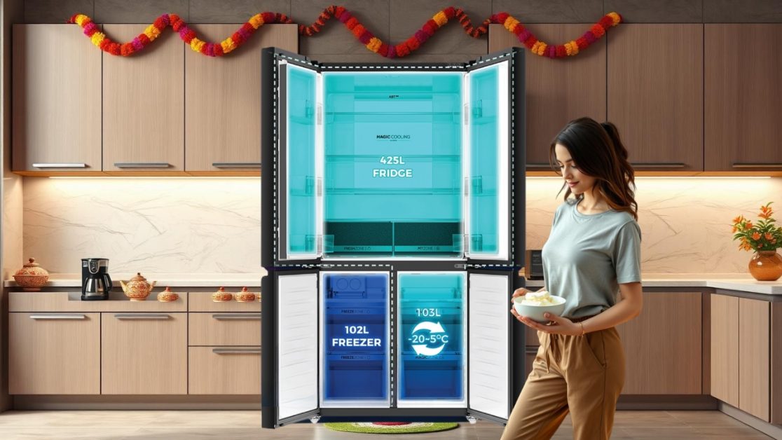 Enjoy Convertible Section in refrigerator this Janmashtami