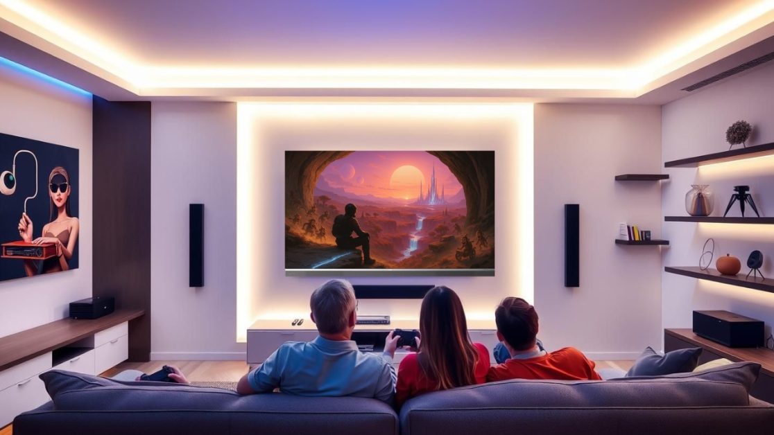 Enjoy gaming in Mini LED TV