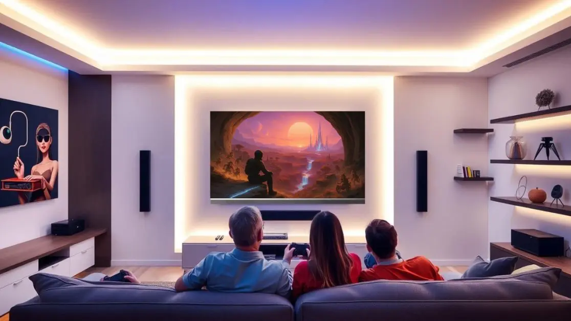 Enjoy gaming in Mini LED TV