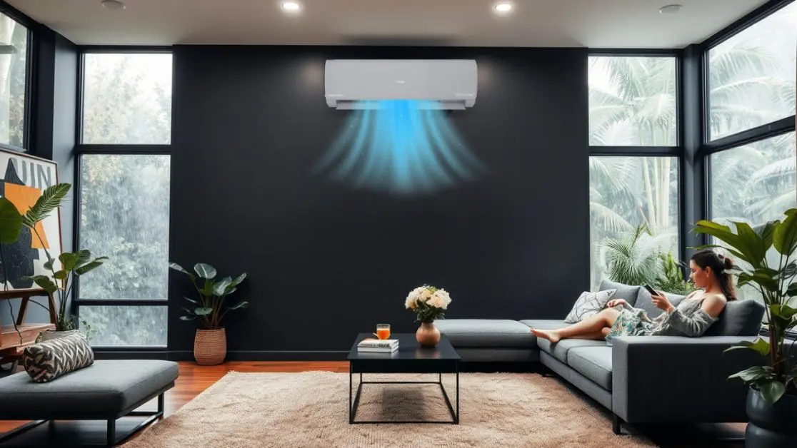 Feature rich air conditioner