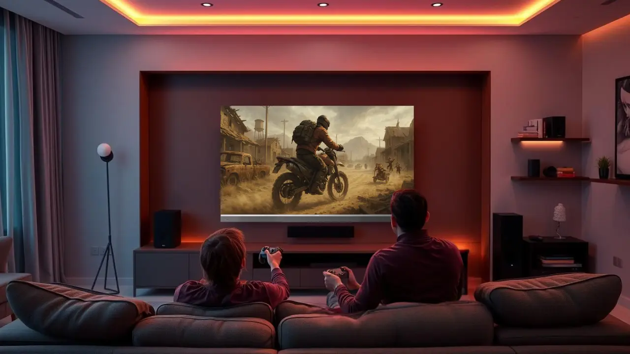 Gaming on Mini LED TV like a pro