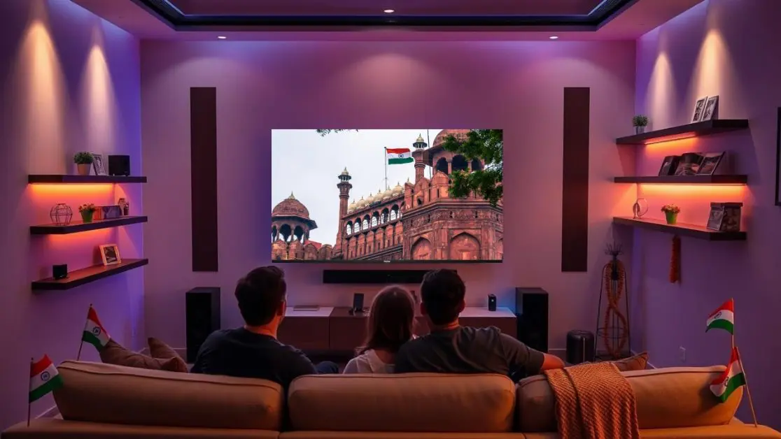 Get Colour accurate display to watch flag hoisting this Independence day