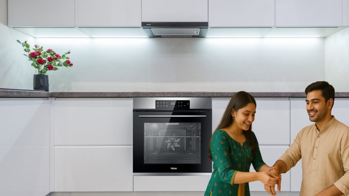 Get In built oven home this raksha bandhan