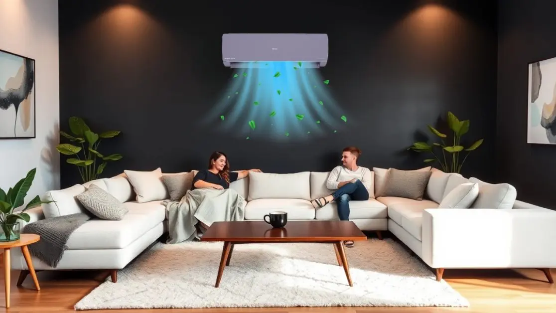 Get Inverter technology in air conditioner