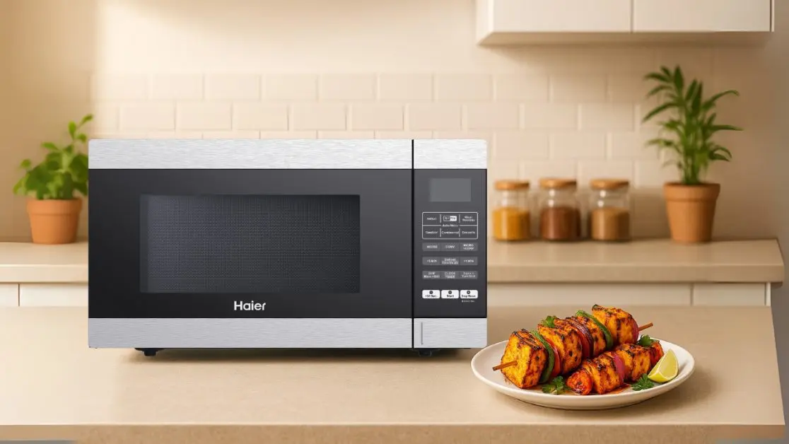 Get Microwave with built in air fryer