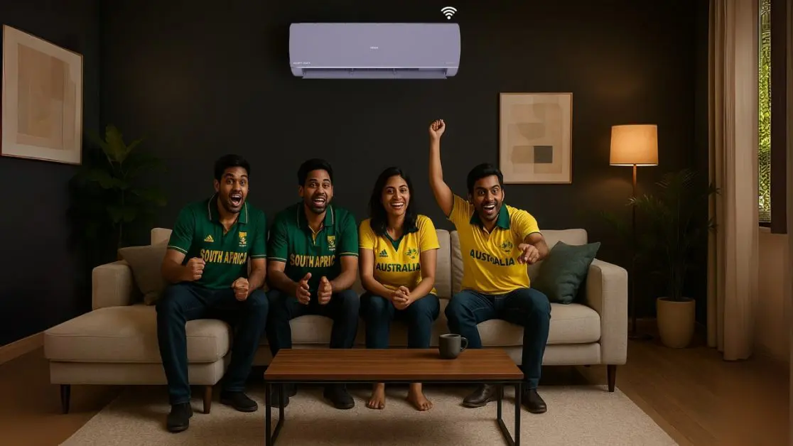 Get Perfect AC for comfort Environment to watch cricket