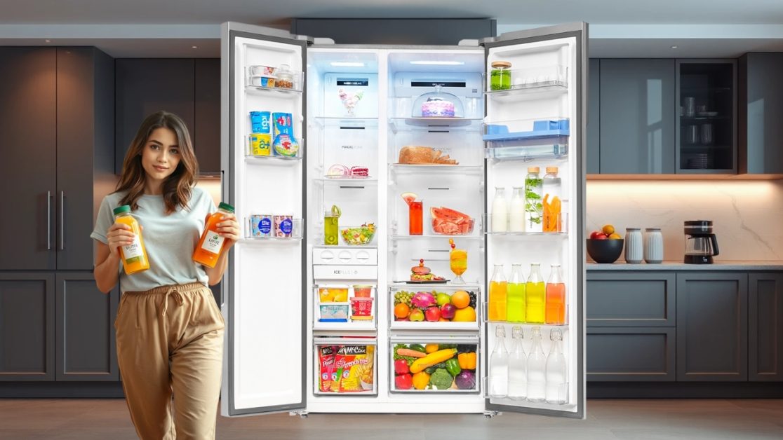 Get Perfect side by side refrigerator home