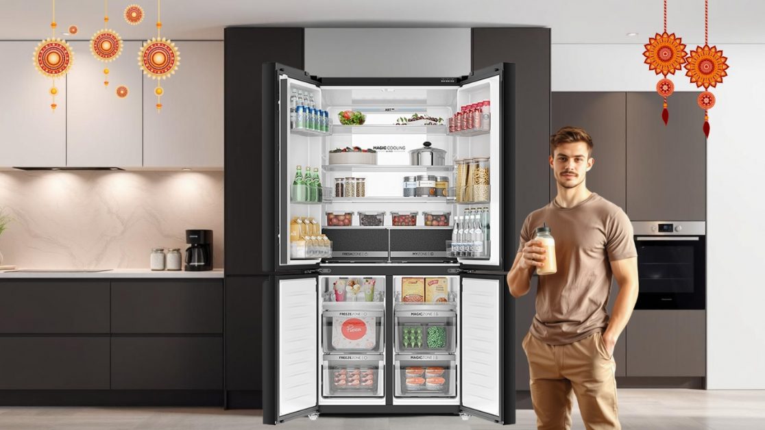 Get Smart Refrigerator home this raksha bandhan