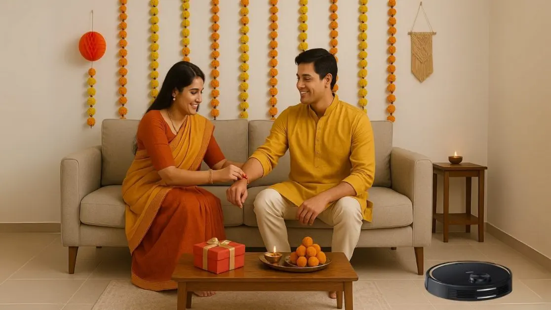 Get Smart Robot Vacuum cleaner this raksha bandhan