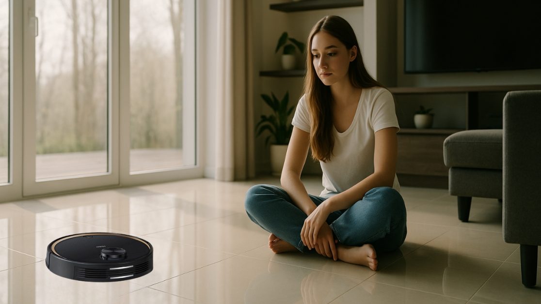 Get cleaner floors with robot vacuum cleaner