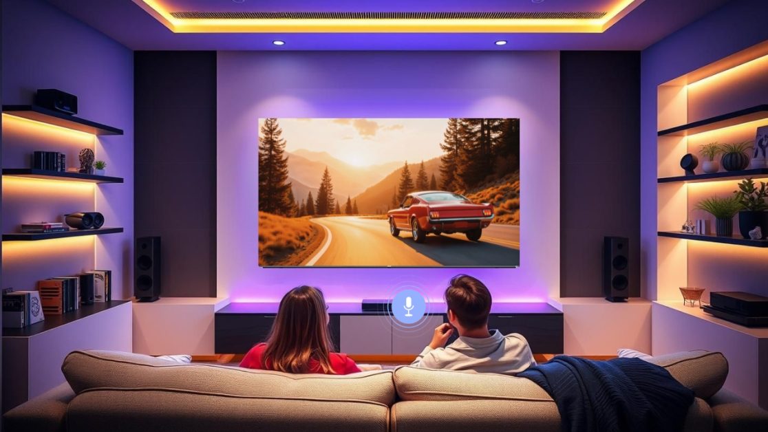 Get voice control feature in LED TV