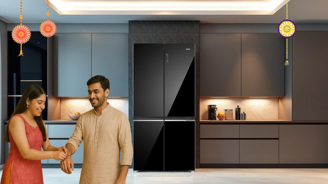 Gift 4 door refrigerator home this raksha bandhan