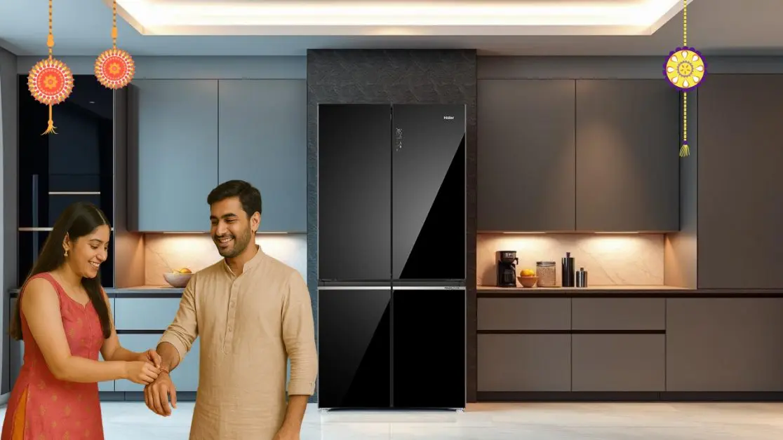Gift 4 door refrigerator home this raksha bandhan