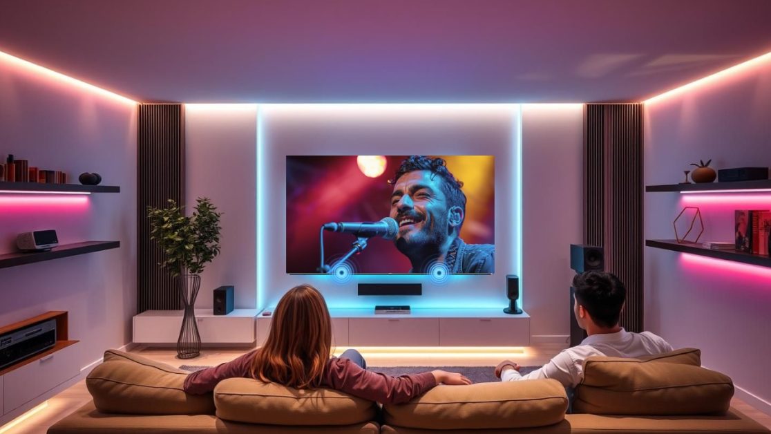 Home Theatre sound in Mini LED TV
