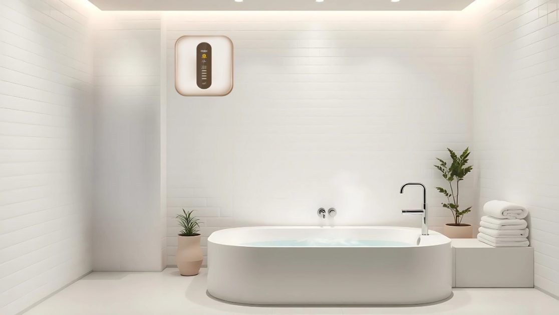 IPX4 water resistance in water heater