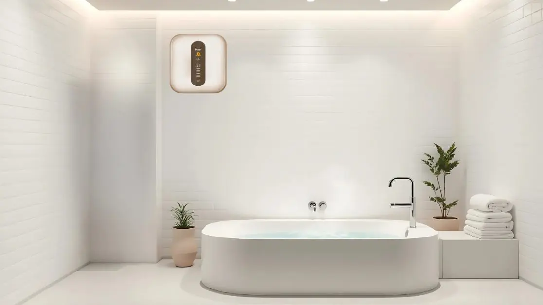 IPX4 water resistance in water heater