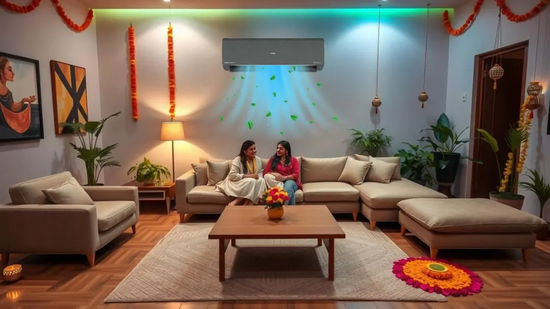 Janmashtami in august with AI AC