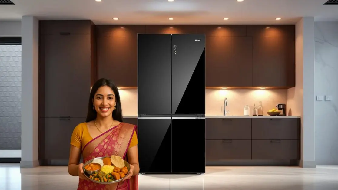 Keep your meal fresh in 4 door refrigerator