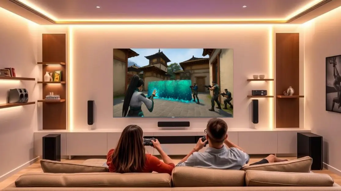 Large-Screen TVs Are Redefining Online Gaming at Home