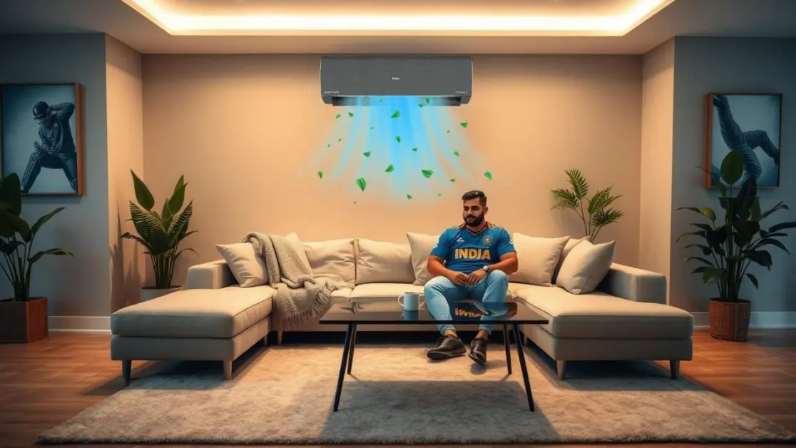 Make Comfort atmosphere using AI AC