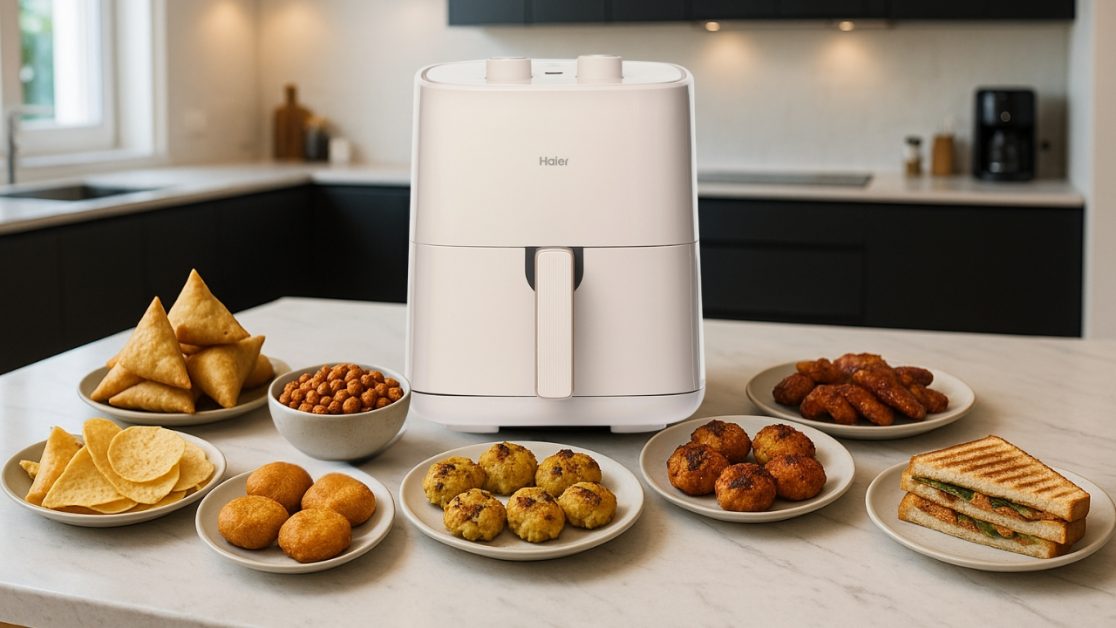 Make Indian snacks in air fryer