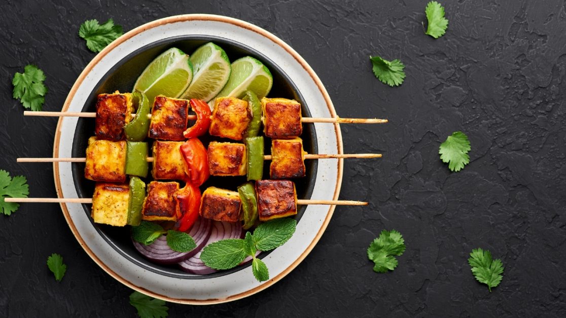 Make Paneer Tikka in air fryer