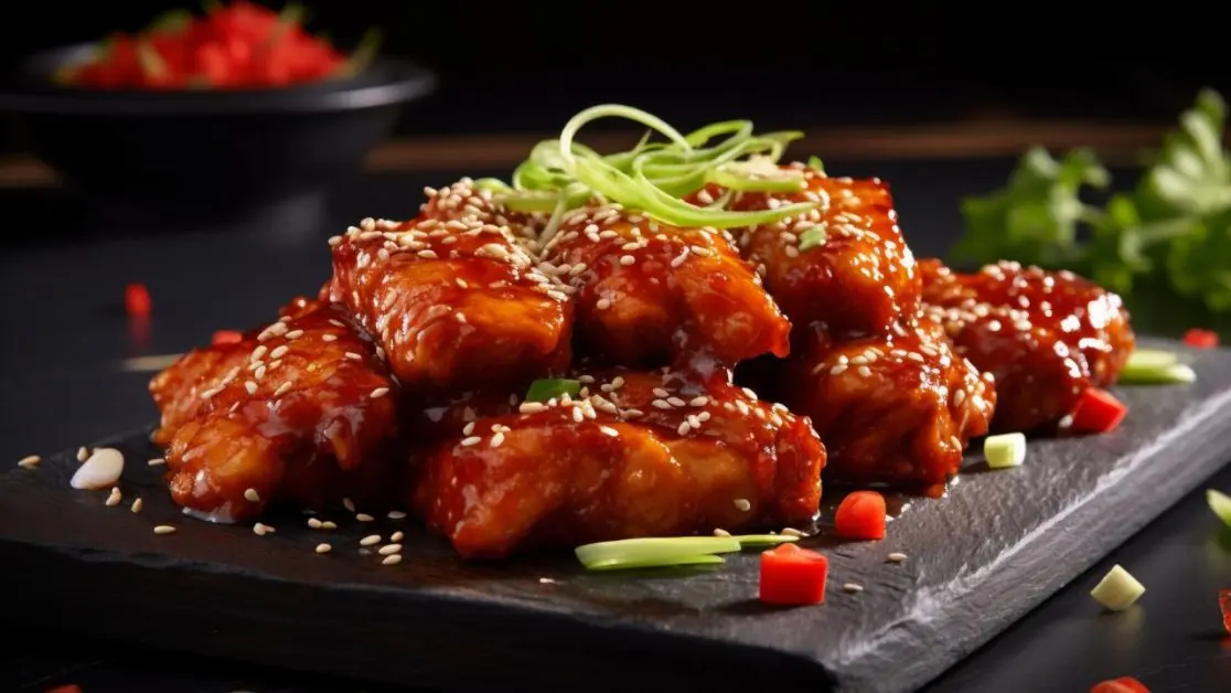 Make the Manchurian Sauce in microwave