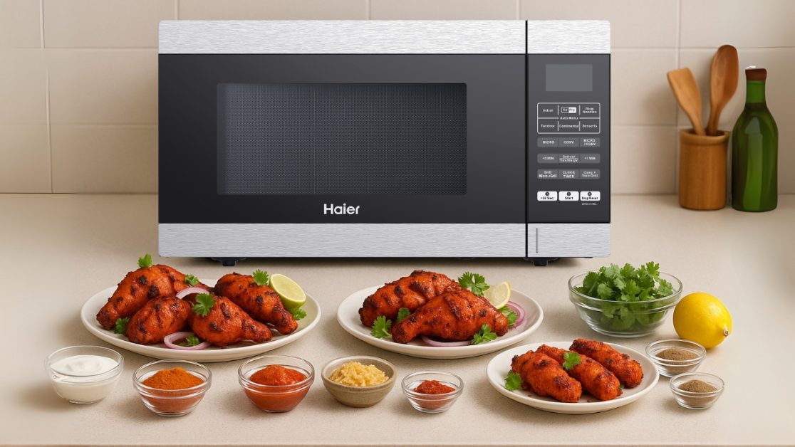 Microwave Method of Making Chicken Tandoori