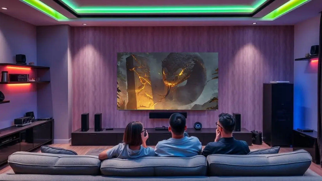 Mini LED TV Feel Cinematic During Monsoon