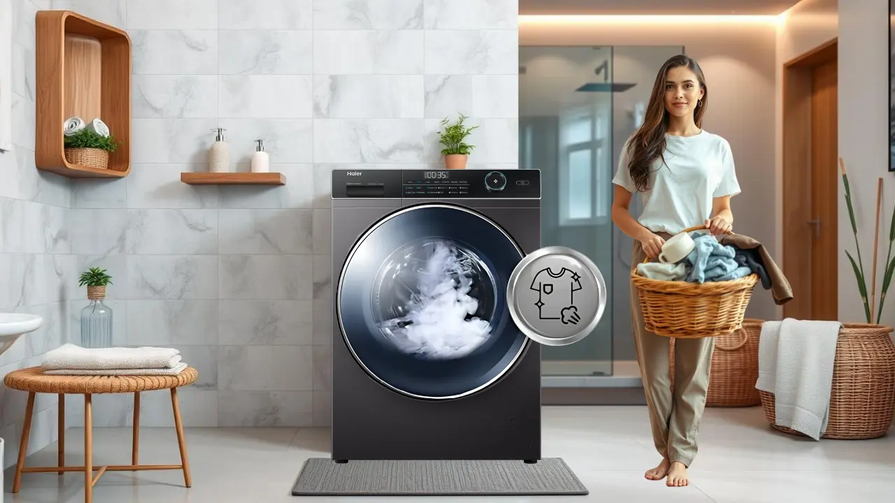 Monsoon clothes care made easy with steam wash in washing machine