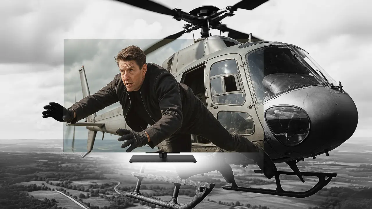 OLED TV Makes Every Tom Cruise&#039;s Mission Impossible Stunt Larger Than Life