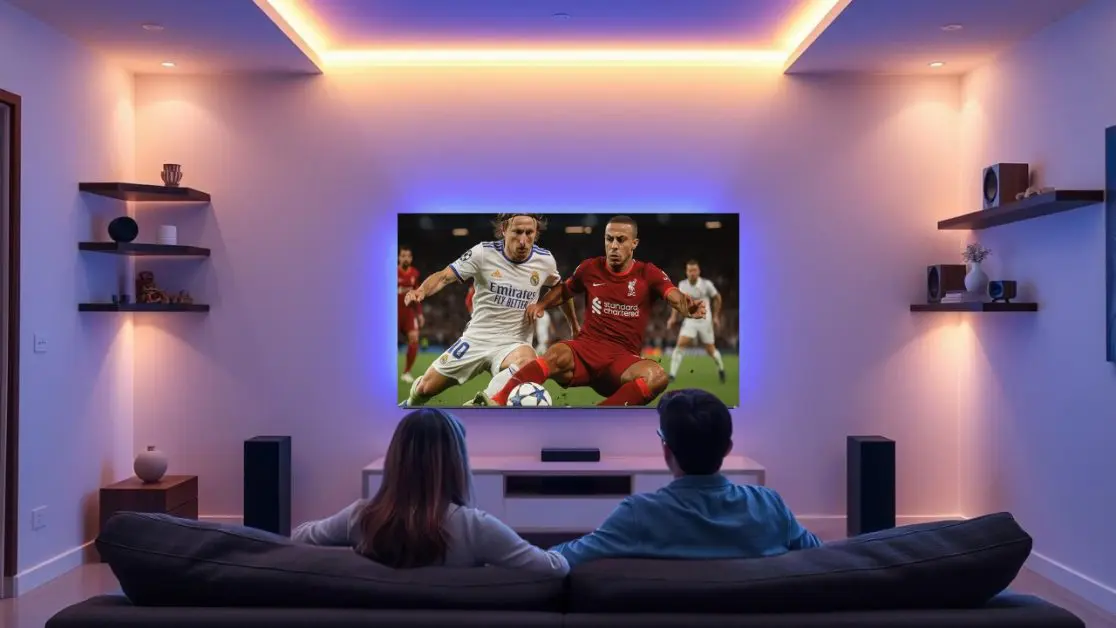 Perfect TV to watch football