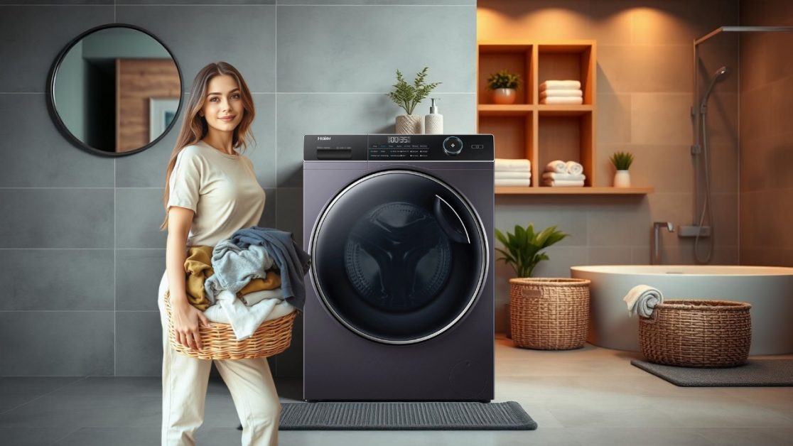 Quick dry tech in washing machine