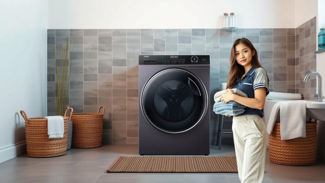 Quick wash in washing machine for school uniforms