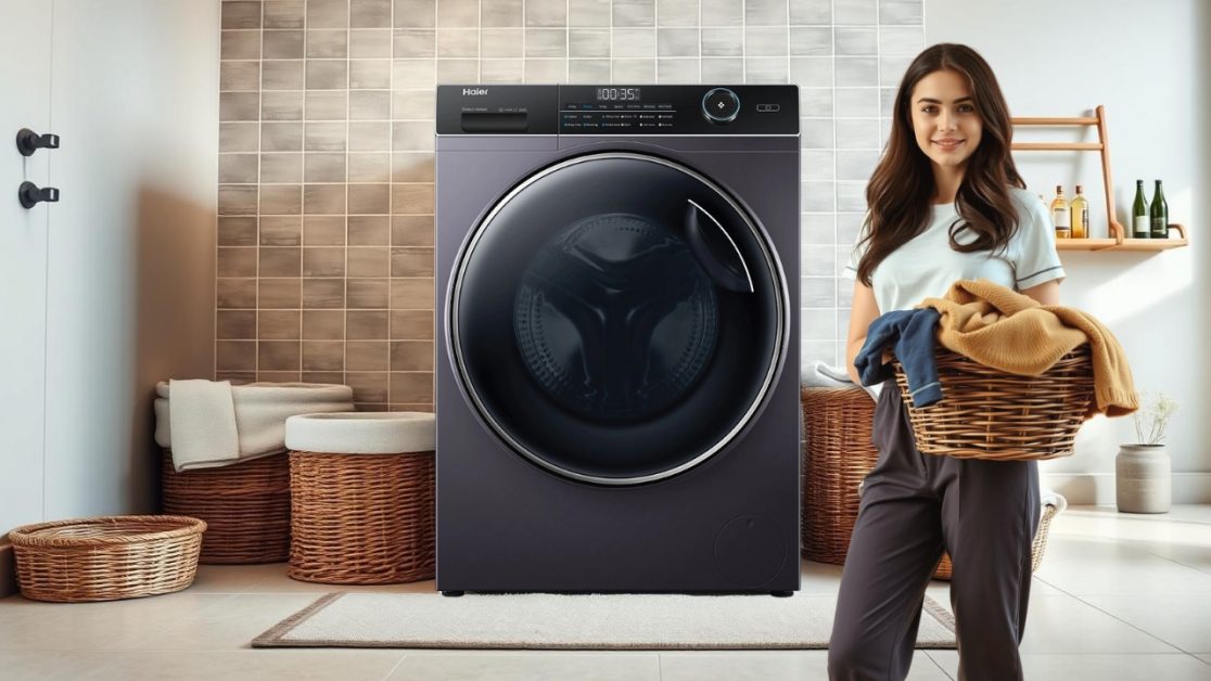 Real-World Monsoon Laundry Routine with smart washing machine