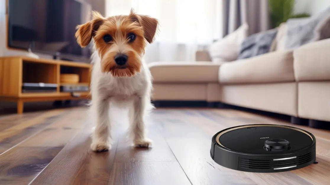 Robot vacuum cleaner Mops the floor too