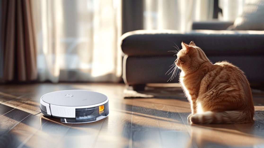 Robot vacuum cleaner are safer for pets