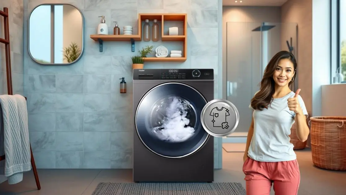 Steam wash in washing machine