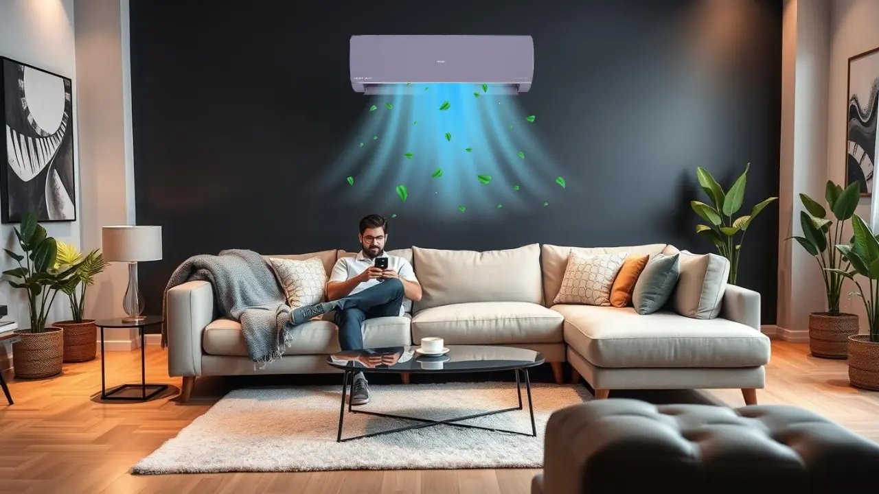 Supersonic cooling feature in air conditioner