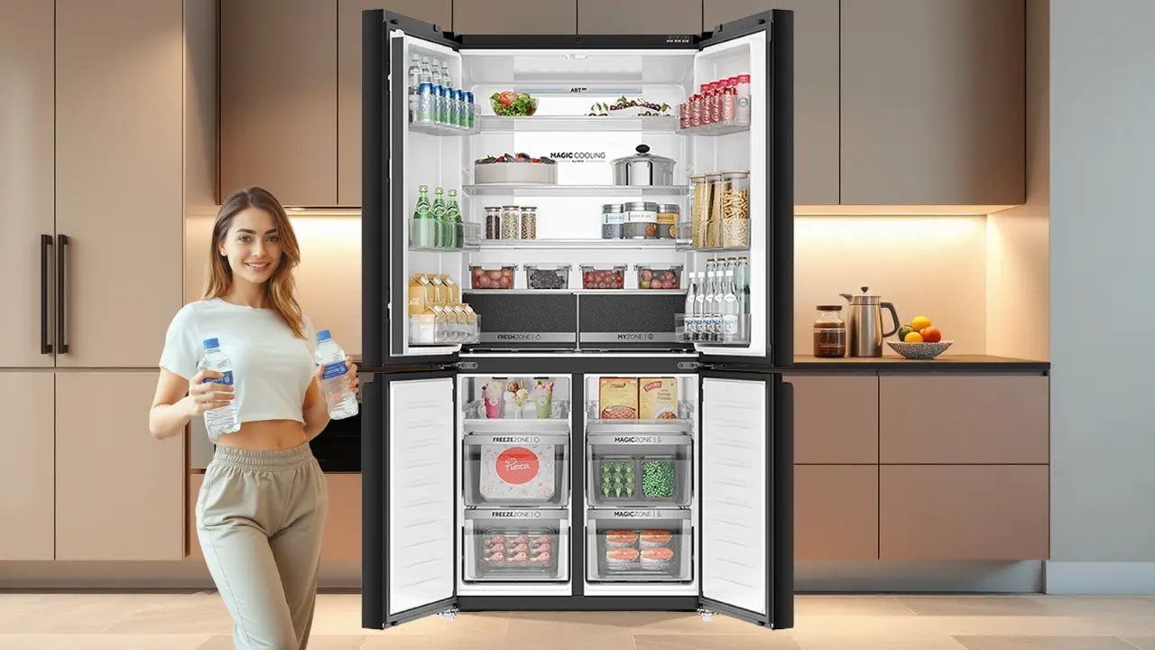 This fridge feature prevents water dripping on shelves