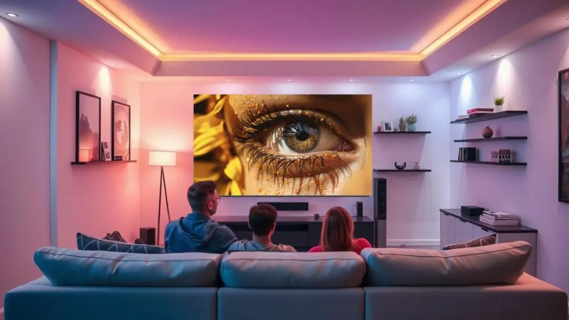 Thriller Night with the Family with Mini LED TV