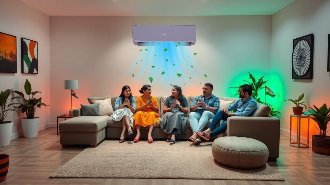 Watch Fireworks in Perfect Indoor Comfort with this AI AC