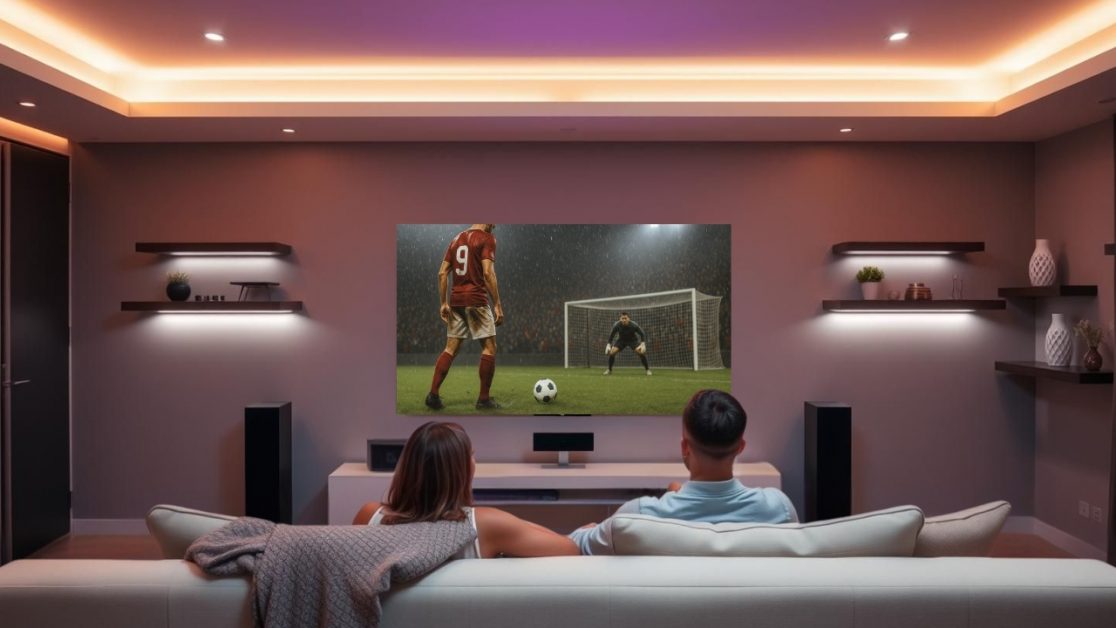 Watch Intense Fifa in OLED TV