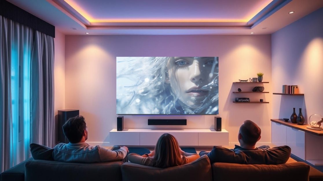 Watch your favorite content In Mini LED TV during daytime