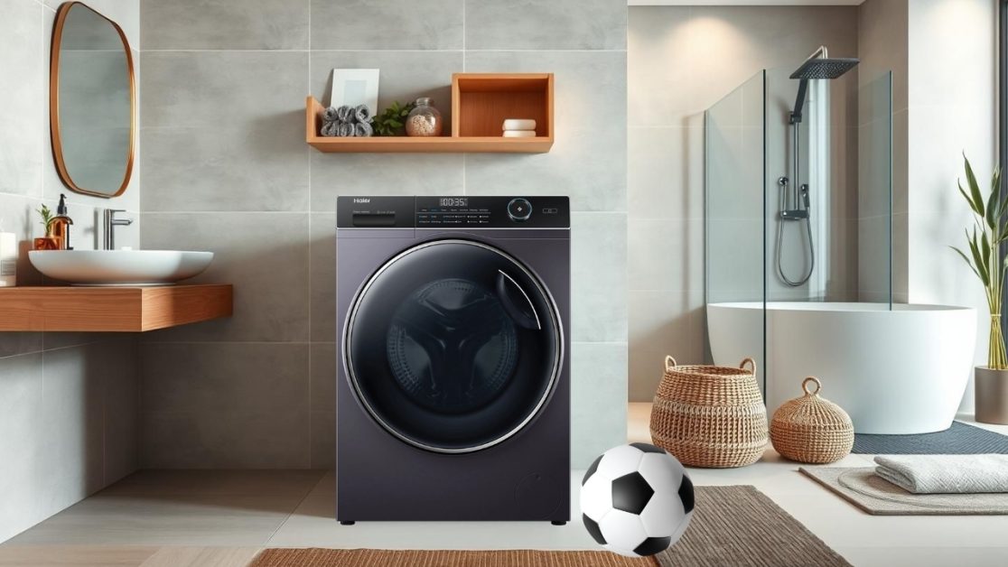 football and washing machines