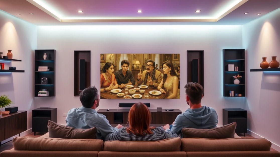 Aryan Khan's the bads of bollywood feels bigger in OLED TV