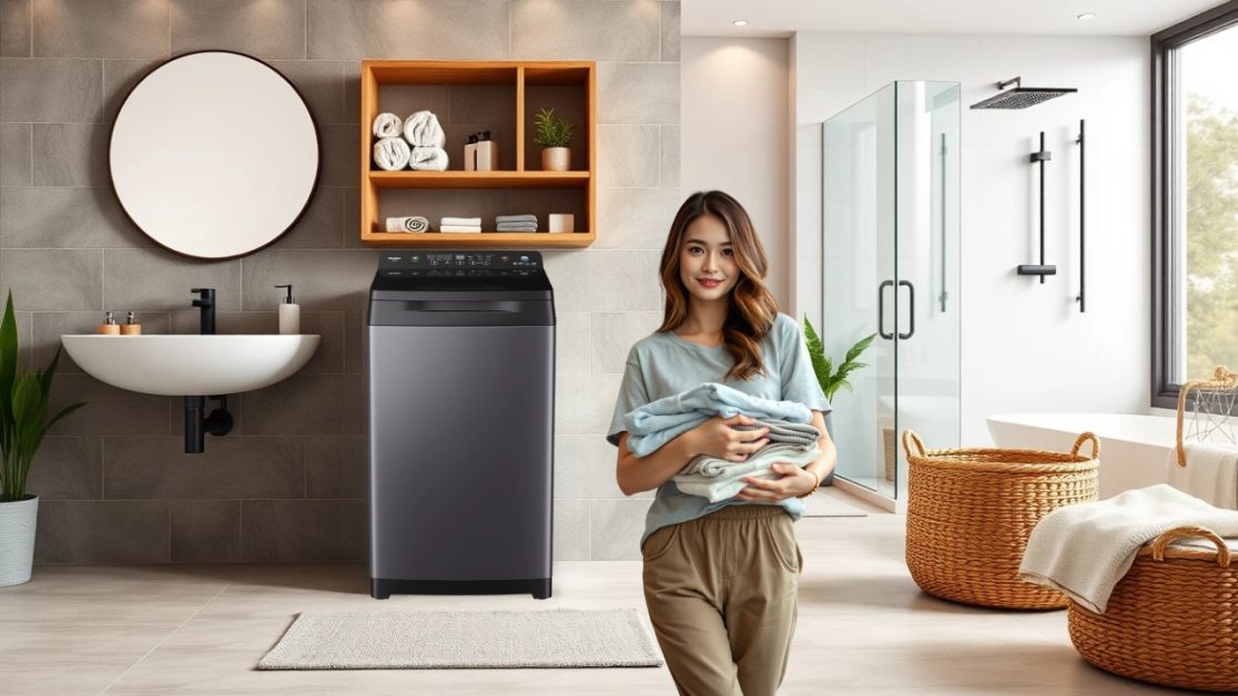 Avoid Laundry Smells with this washing machine